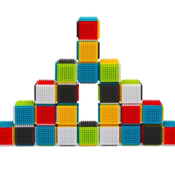 Infantino Press & Stay Sensory Blocks - Picture 2 of 2